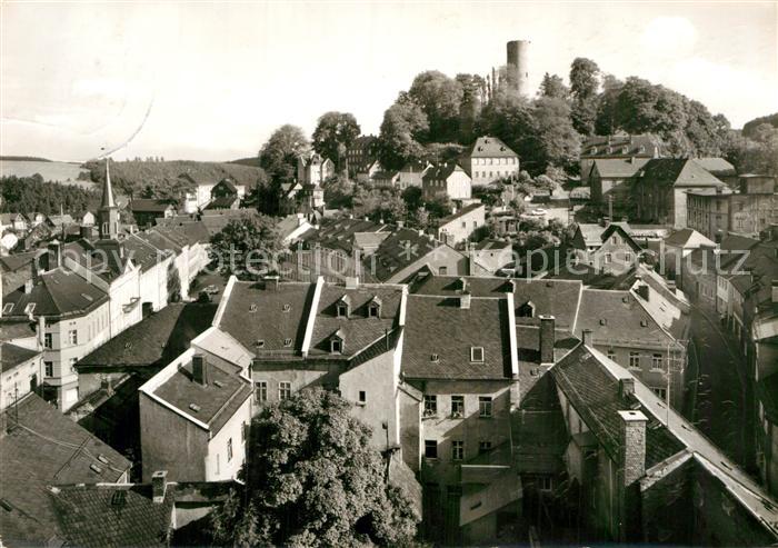 Bad Lobenstein Thueringen Blick vom Kirchturm