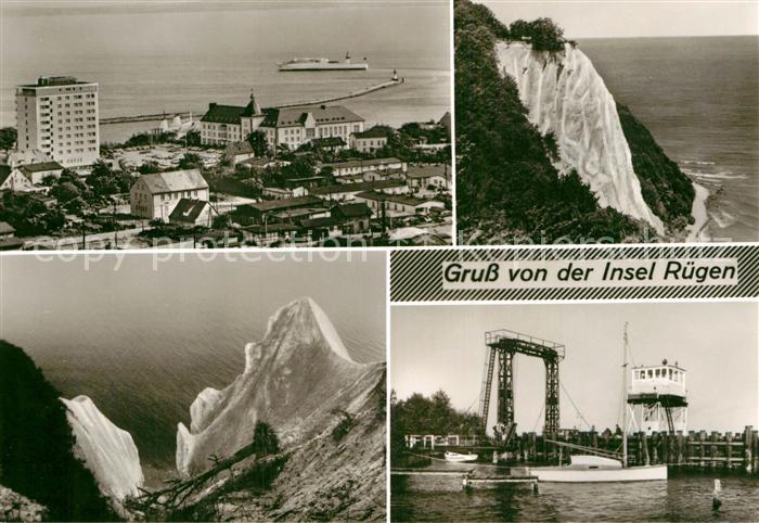 Sassnitz Ostseebad Ruegen Stubbenkammer Koenigsstuhl Wissower Kliniken Wittower