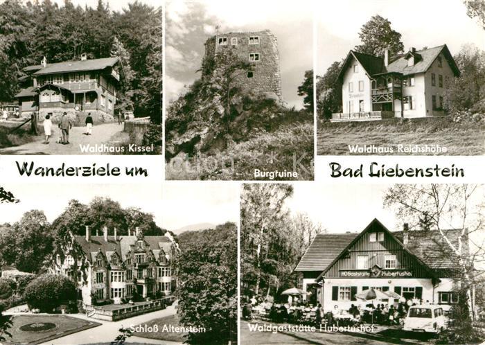 Bad Liebenstein Waldhaus Kissel Burgruine Waldhaus Reichshoehe Schloss Altenstei