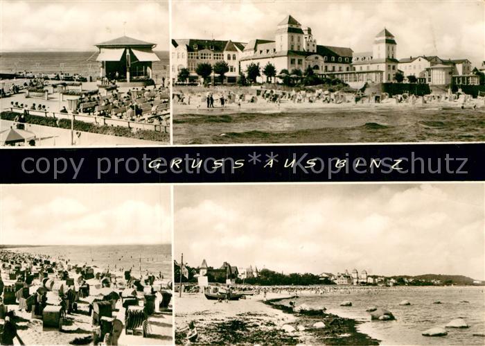 Binz Ruegen Strandpartien Strandhotels