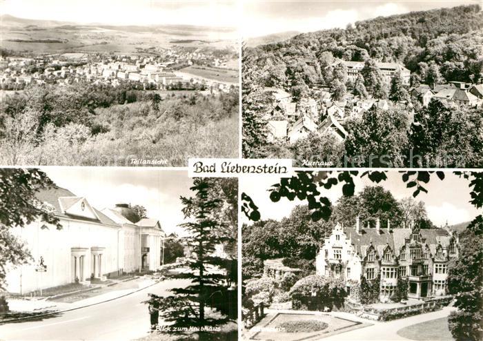Bad Liebenstein Teilansicht Kurhaus Blick Altenheim