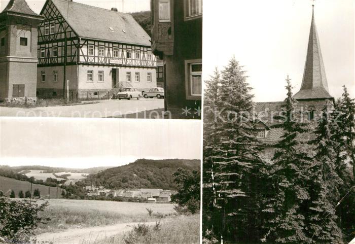Burgwenden Marie Sophien Haus Kirche Panorama