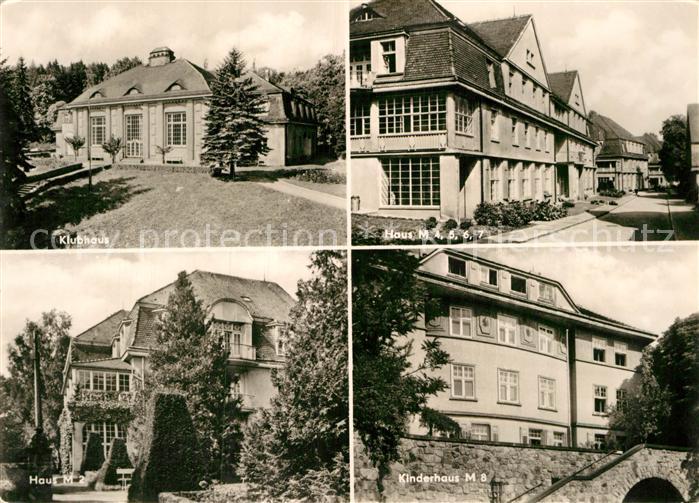 Bad Gottleuba-Berggiesshuebel Klubhaus Haus M Haus M2 Haus M8