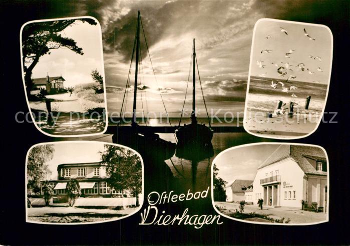 Dierhagen Ostseebad Strandweg Stimmungsbild Strand Hotel