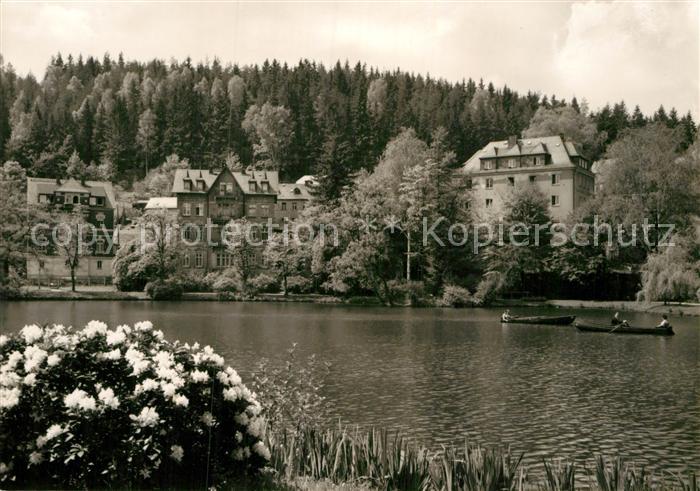 Bad Elster Gondelteich und Goldener Anker