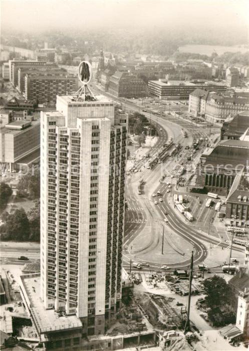 LEIPZIG Sachsen Fliegeraufnahme