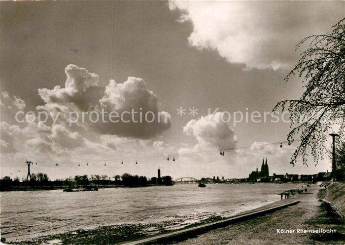 Koeln Rhein Koelner Rheinseilbahn