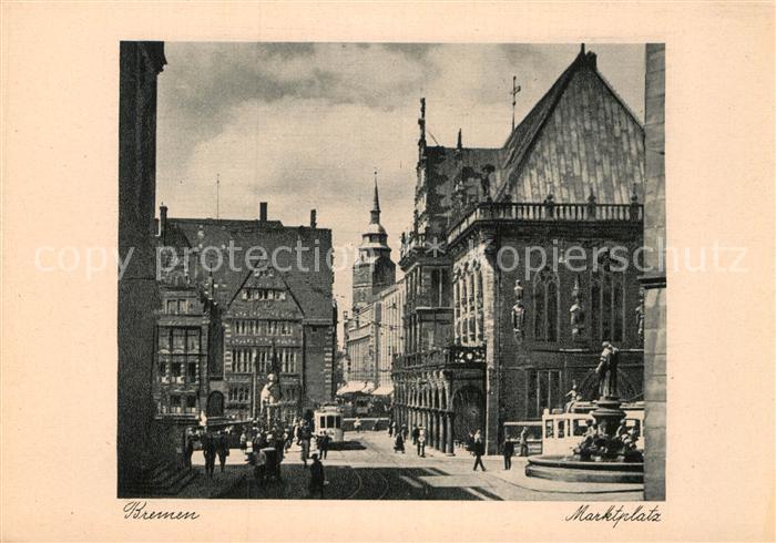 BREMEN  CITY Marktplatz
