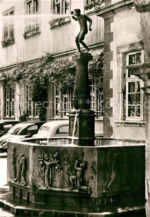 Koblenz Rhein Der Schaengelbrunnen