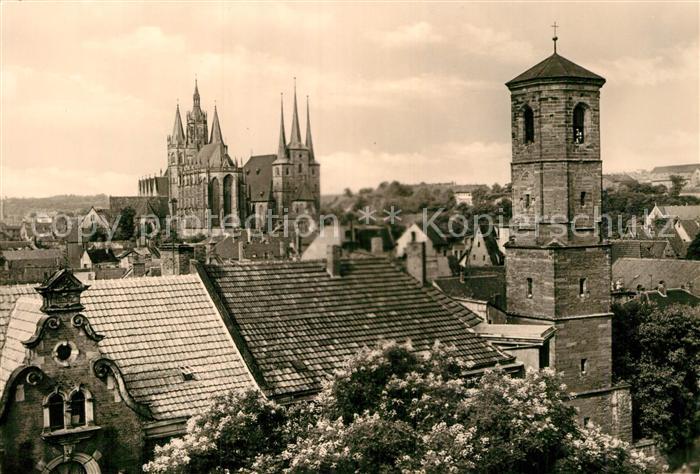 Erfurt Panorama mit Dom