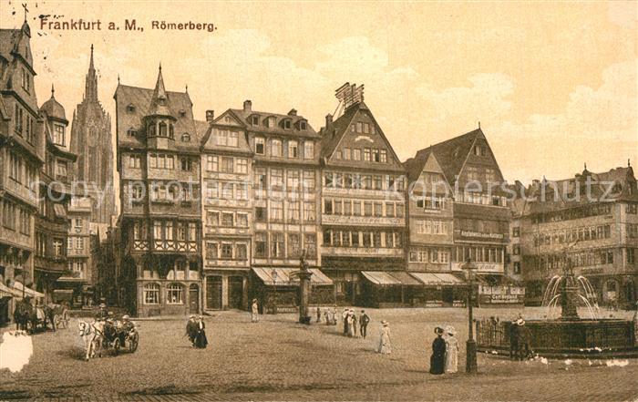 Frankfurt Main Roemerberg