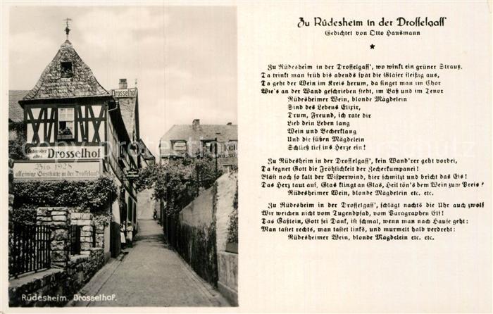 Ruedesheim Rhein Drosselhof