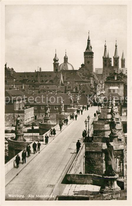 Wuerzburg Alte Mainbruecke
