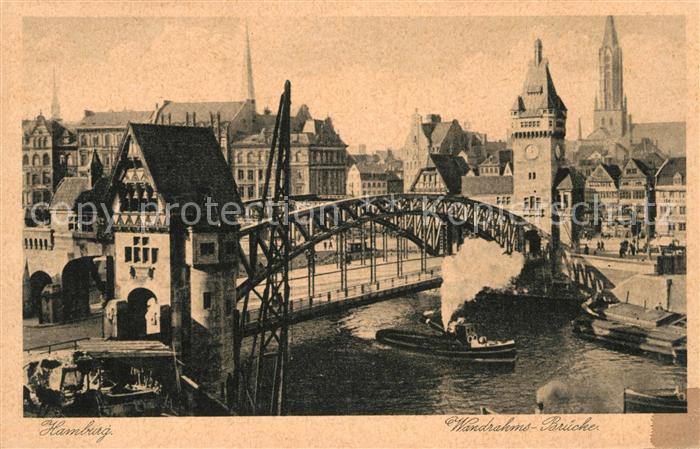 Hamburg Wandrahms Bruecke