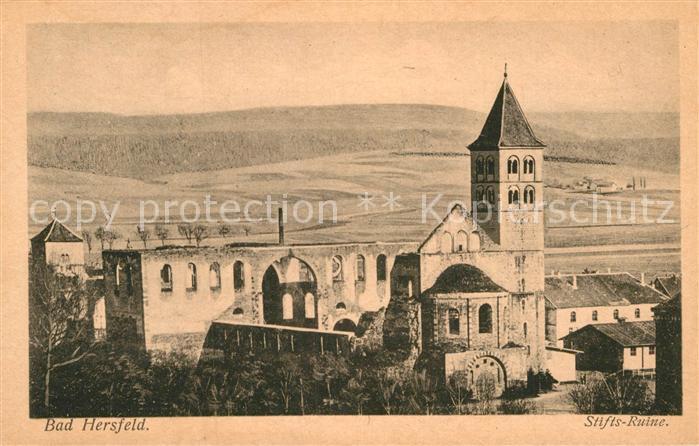 Bad Hersfeld Stifts Ruine