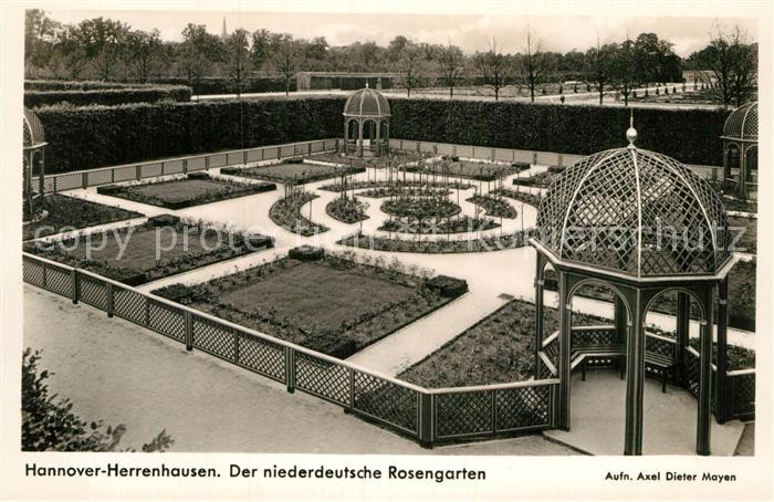 Herrenhausen Hannover Niederdeutscher Rosengarten