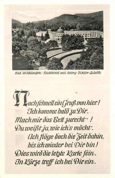 Bad Wildungen Badehotel mit Georg Viktor Quelle