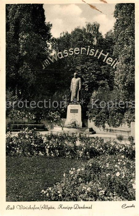 Bad Woerishofen Kneipp Denkmal