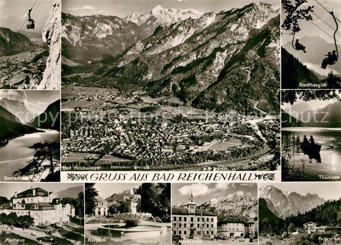 Bad Reichenhall Predigtstuhl Saalachsee Stadtblick Lift Thumsee Kurhaus Kurpark