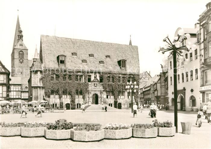 Quedlinburg Harz Rathaus