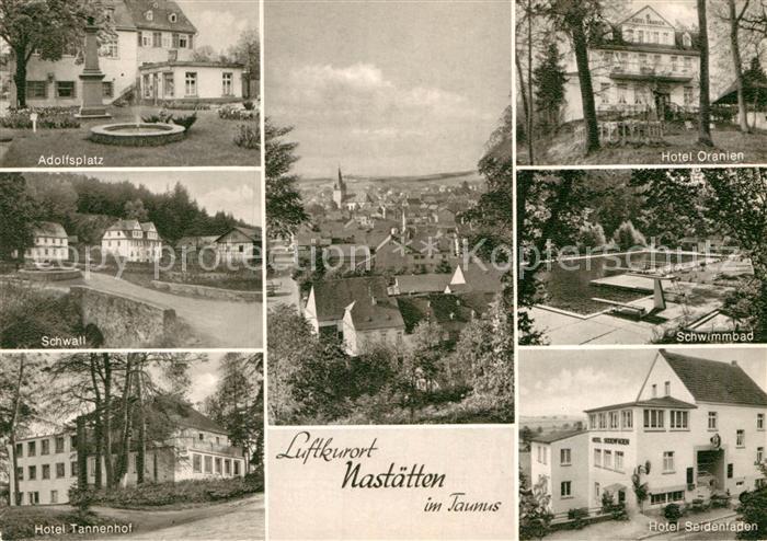 Nastaetten Taunus Adolfsplatz Hotel Oranien Schwall Schwimmbad Hotel Tannenhof H