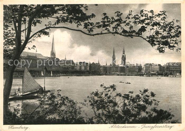 Hamburg Alsterdamm Jungfernstieg NZ3