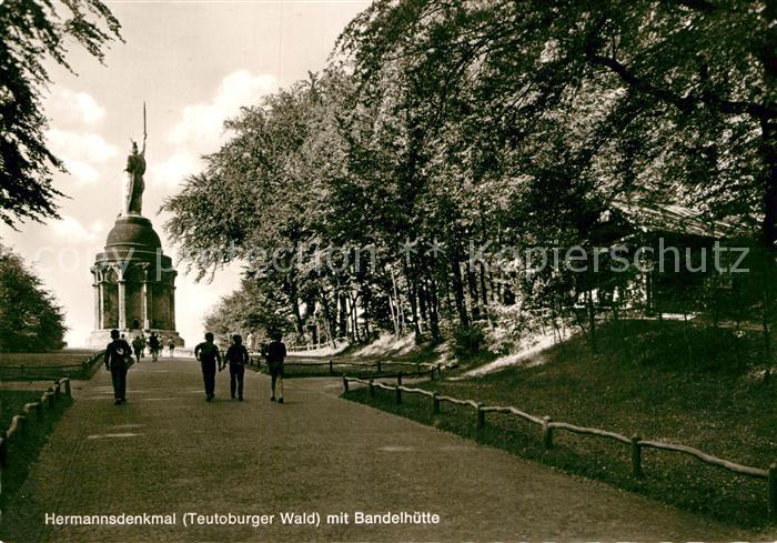 Hermannsdenkmal mit Bandelhuette