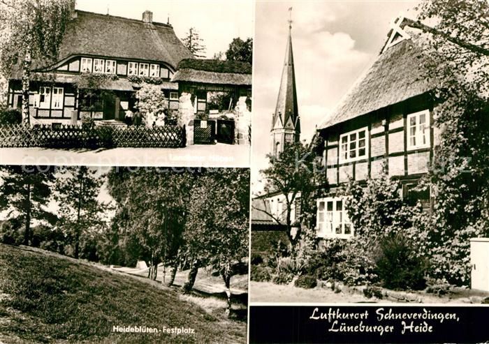 Schneverdingen Heideblueten Festplatz Kirche