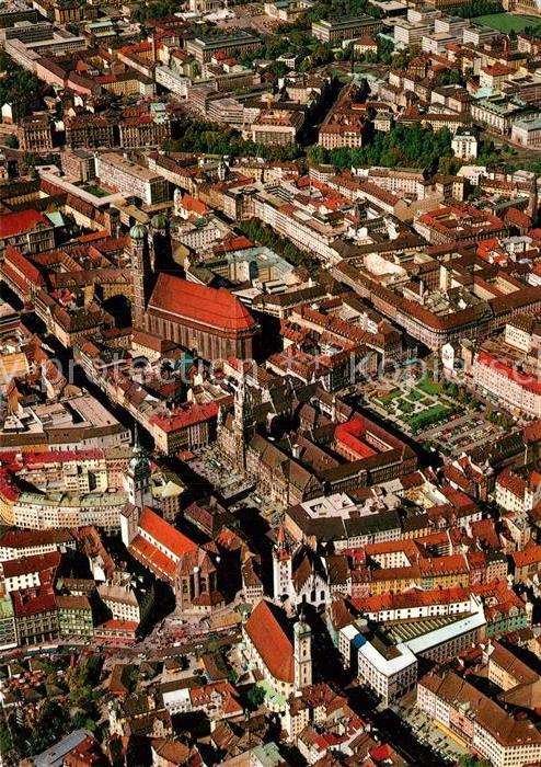 Muenchen Fliegeraufnahme