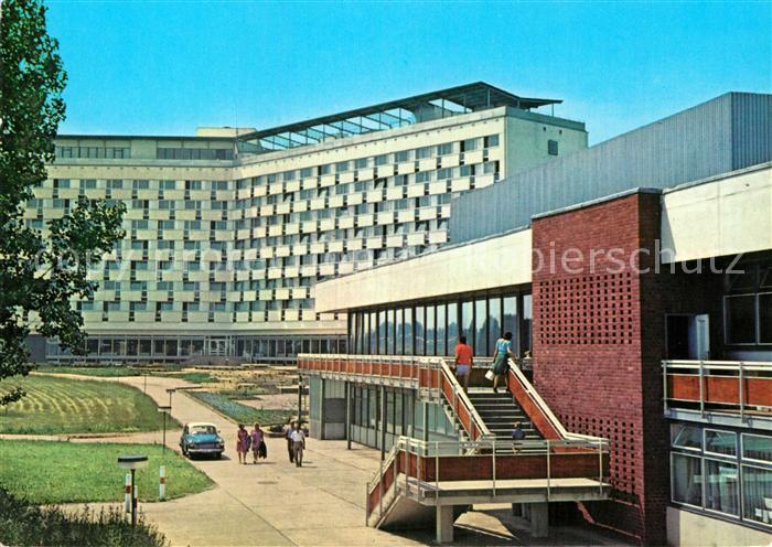 Klink Waren FDGB Erholungsheim Herbert Warnke mit Innenhof