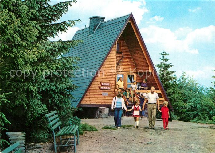 Suhl Thueringer Wald Bergbaude Adlersberg