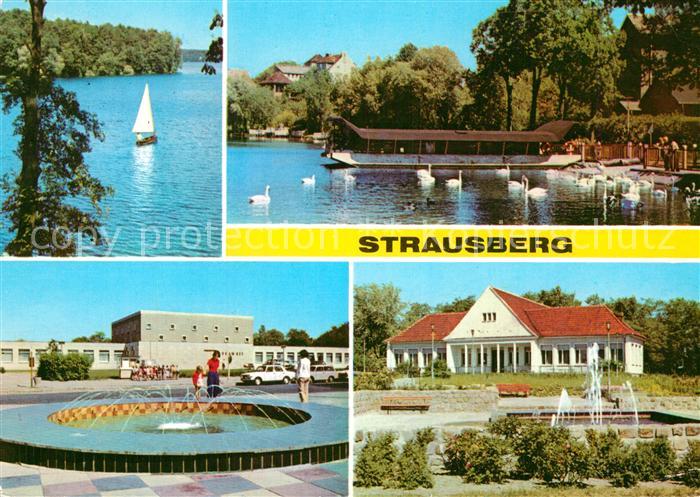 Strausberg Brandenburg Am Straus See Haus der NVA Park der Solidaritaet