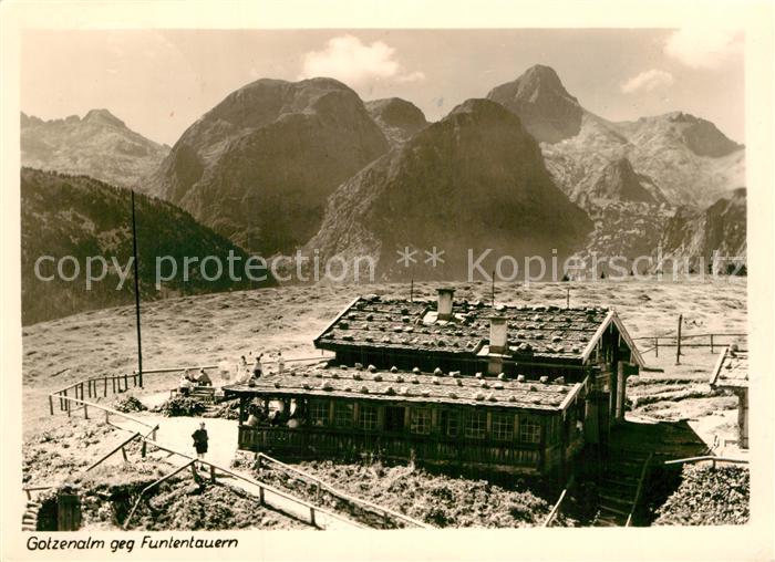 Ruhpolding Golzenalm mit Funtentauern