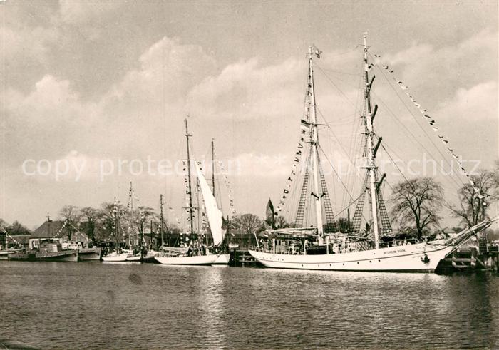 Wieck Greifswald Segelschulschiff Wilhelm Pieck