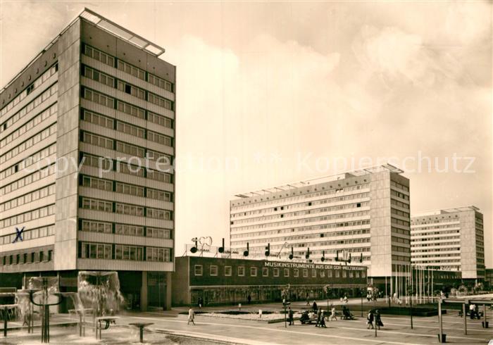 DRESDEN Elbe Prager Strasse Haus Koenigstein Haus Lilienstein