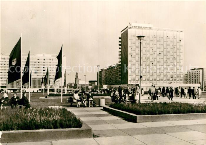 DRESDEN Elbe Prager Strasse Interhotel