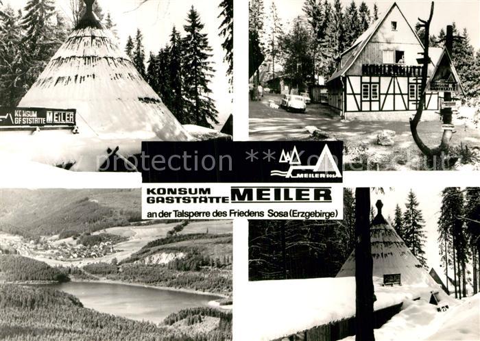 Sosa Erzgebirge Konsum Gaststaette Meiler Talsperre