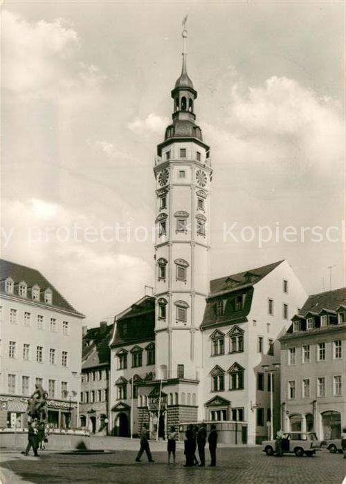 Gera Rathaus am Markt