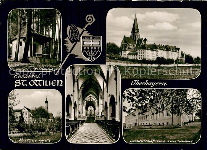 St Ottilien Eresing Erzabtei Waldkapelle St Ottilienkapelle Klosterkirche Landwi