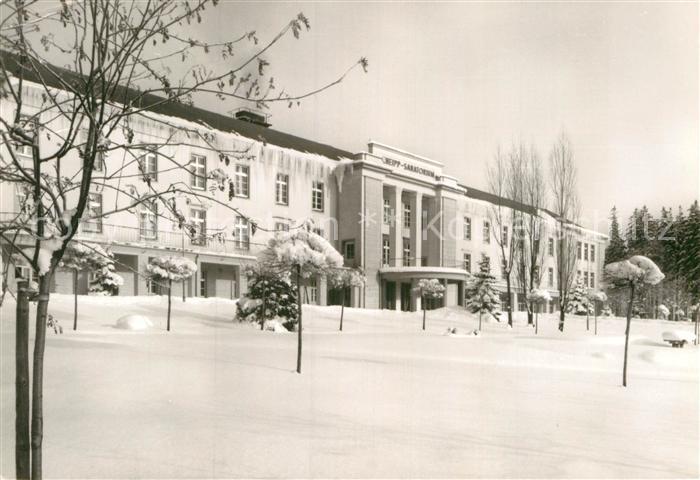 Antonsthal Erzgebirge Sanatorium Antonshoehe