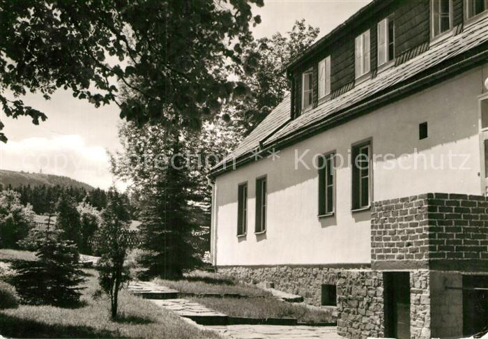 Sehma Ferienheim Waldhaus des DTB der DDR