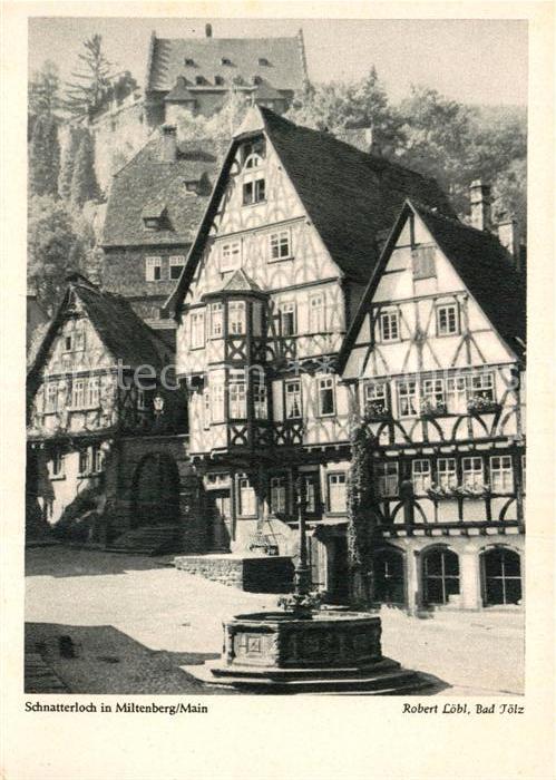 Miltenberg Main Schnatterloch Brunnen