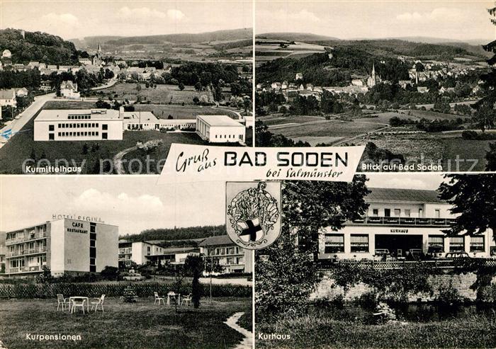 Bad Soden-Salmuenster Kurmittelhaus Panorama Kurpension Kurhaus