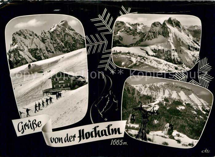 Pfronten Ostallgaeu Bayern Hochalphuette Seilbahn