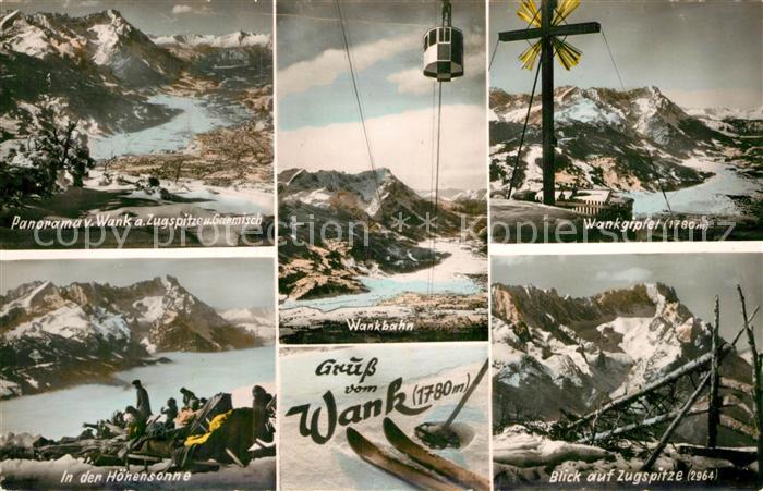 Wank Zugspitze Garmisch Wankbahn Gipfel