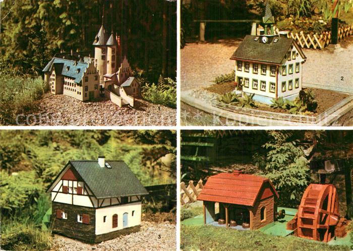 Waschleithe Heimateck Miniaturbauten Schloss Schwarzenberg Lochmuehle Lauter Ham