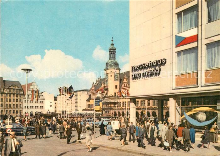 LEIPZIG Sachsen Marktplatz Altes-Rathaus