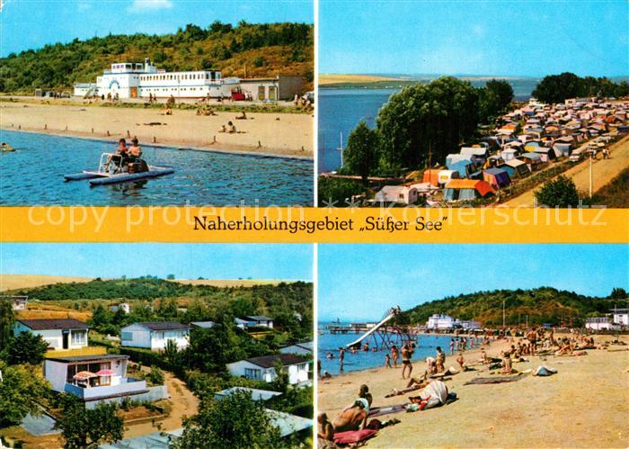 Seeburg Eisleben Camping Strand Suesser-See