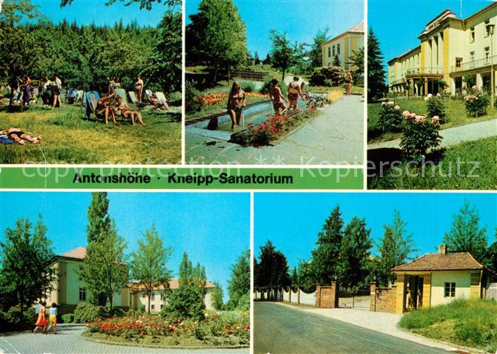 Antonshoehe Breitenbrunn Kneipp-Sanatorium