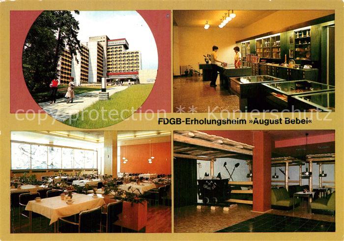 Friedrichsroda FDGB Erholungsheim August Bebel